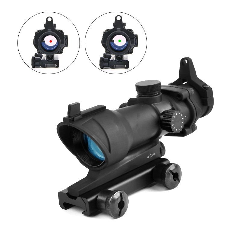 Airsoft Red Dot Optical ACOG Scope 1X32 Airsoft Central